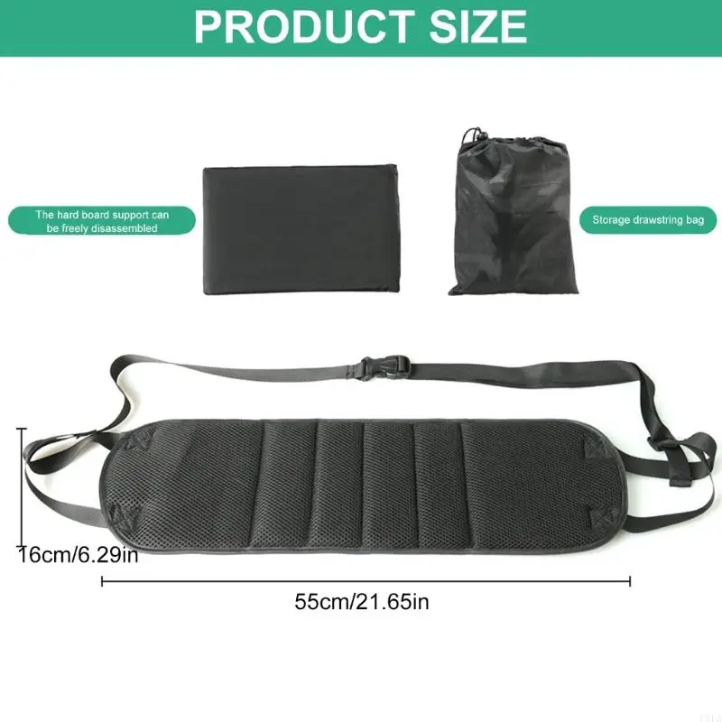 Adjustable Airline Foot Rest Nonslip Base For Fatigue Relief Flight Relaxation