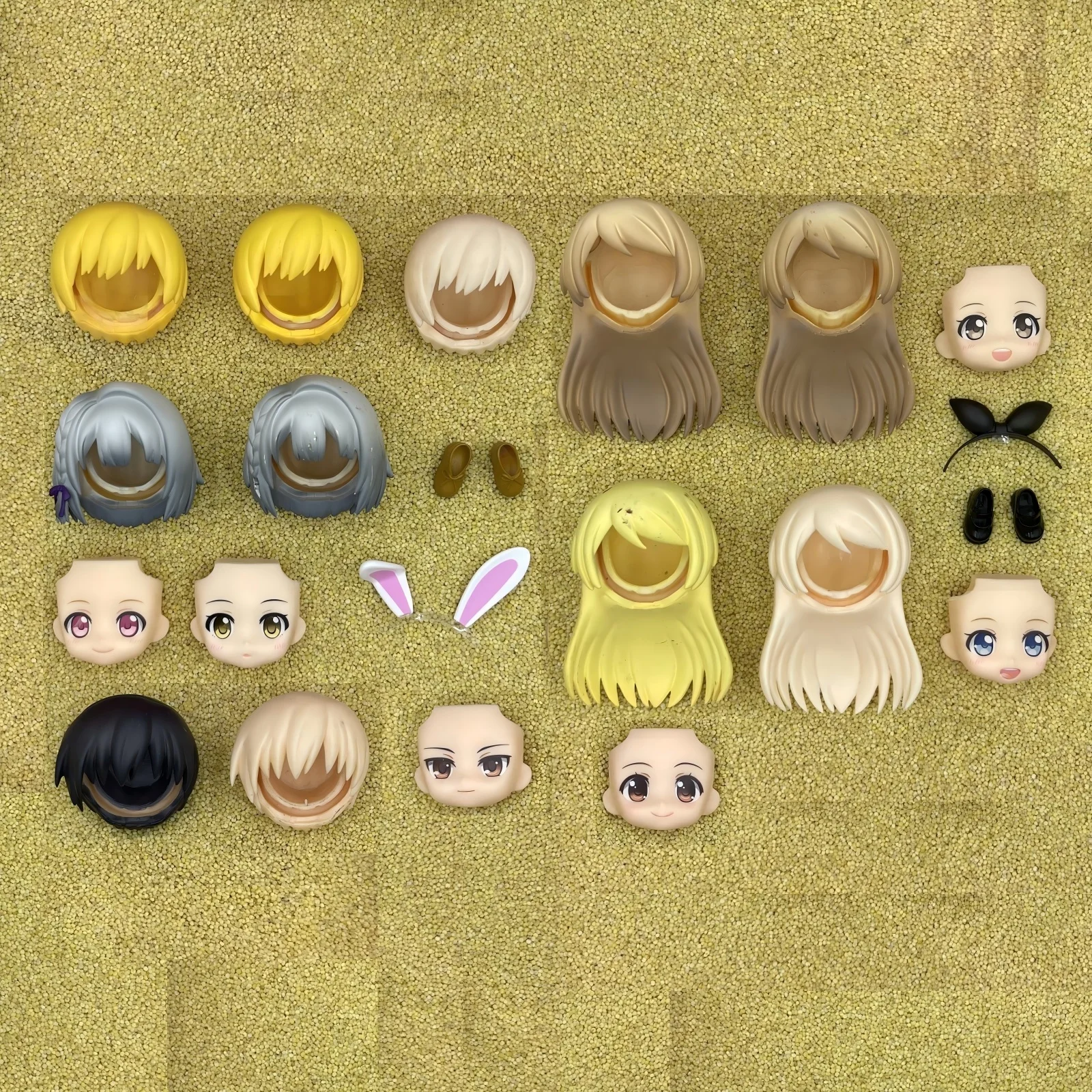 

DOLL GSC Clay Man Face doll face hair doll accessories