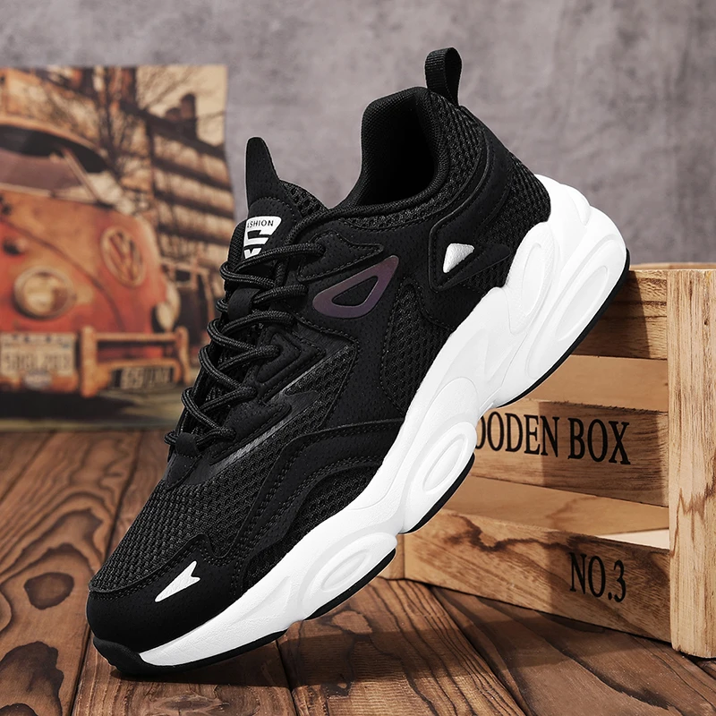 

Men's Casual Sneakers Breathable Luxury Trainer Race Shoes Fashion Loafers Running Shoes for Male