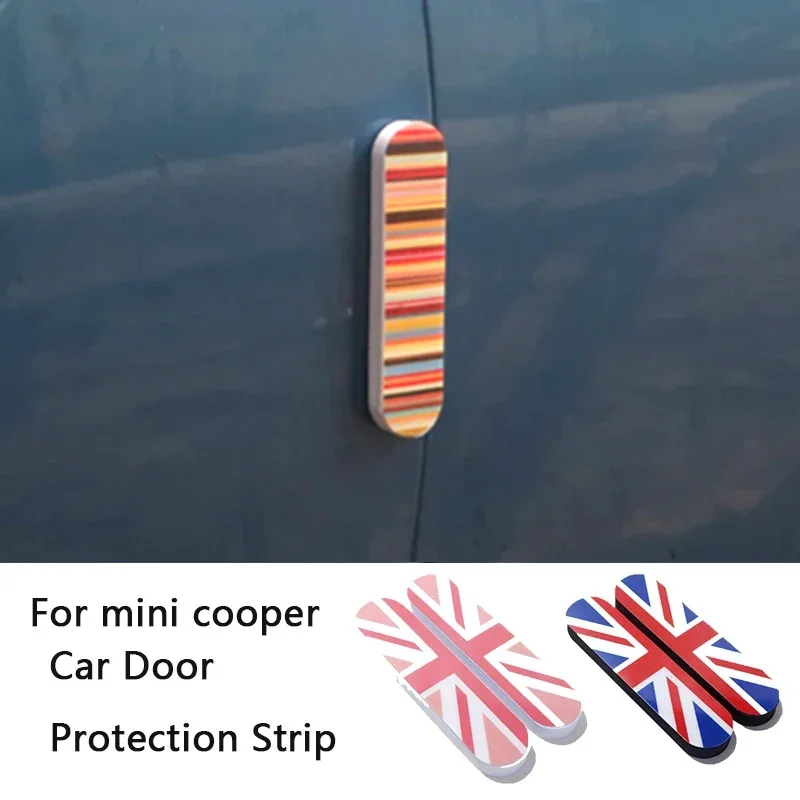 Car Stickers Car Door Bumper Strip Guard Edge Protector For MINI Cooper JCW R50 R52 R53 R55 R56 R57 R60 F54 F55 F56 F57 F60 R61