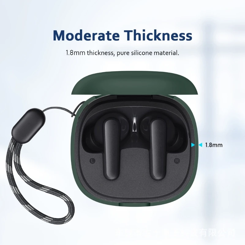 Capa silicone para fone ouvido R50i, proteção segura conveniente