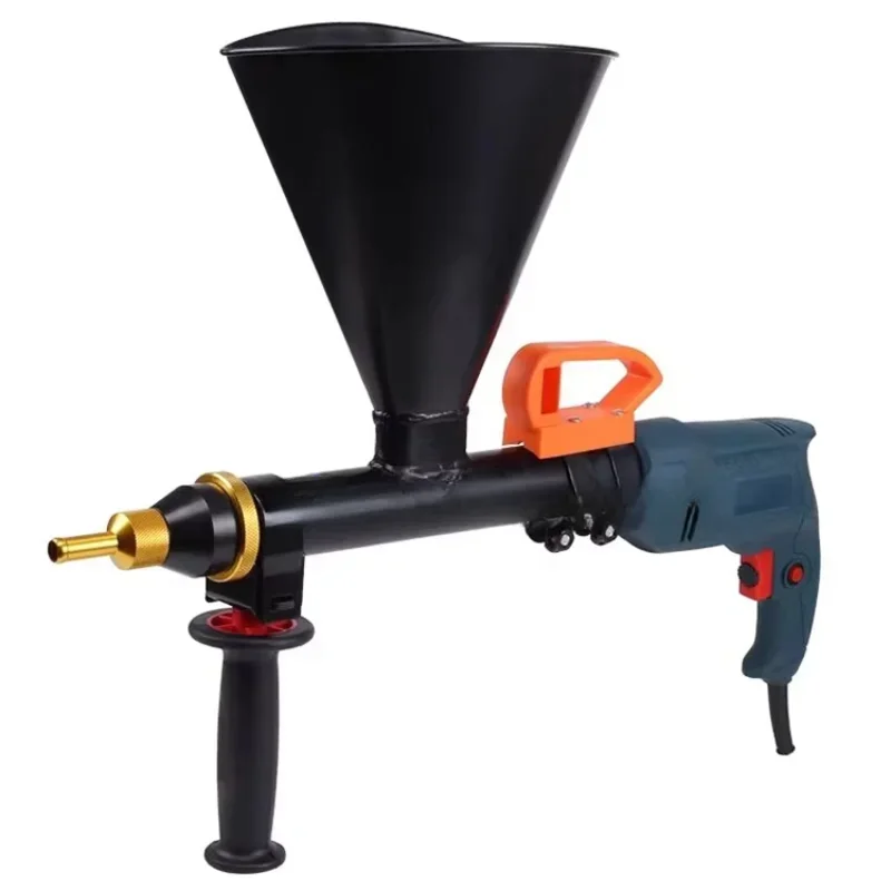 Construction Engineering Tools Spray Gun Electric Cement Mortar Caulking Gun Stainless Steel Gap Pointing Grouting Machine