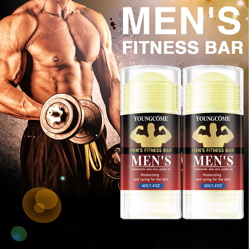 

Men's Fitness Bar 1/2/3Set 72H Anti-Sweat Odor Control - Niacinamide,Retinol,Hyaluronic Acid, Gym Essential, Sensitive Skin Safe