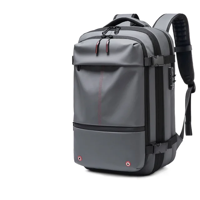 Travel Men 17 Inch Laptop Backpack Vacuum Compression Backpack Business Large Capacity School Backpack Expand Outdoor Backpack 5