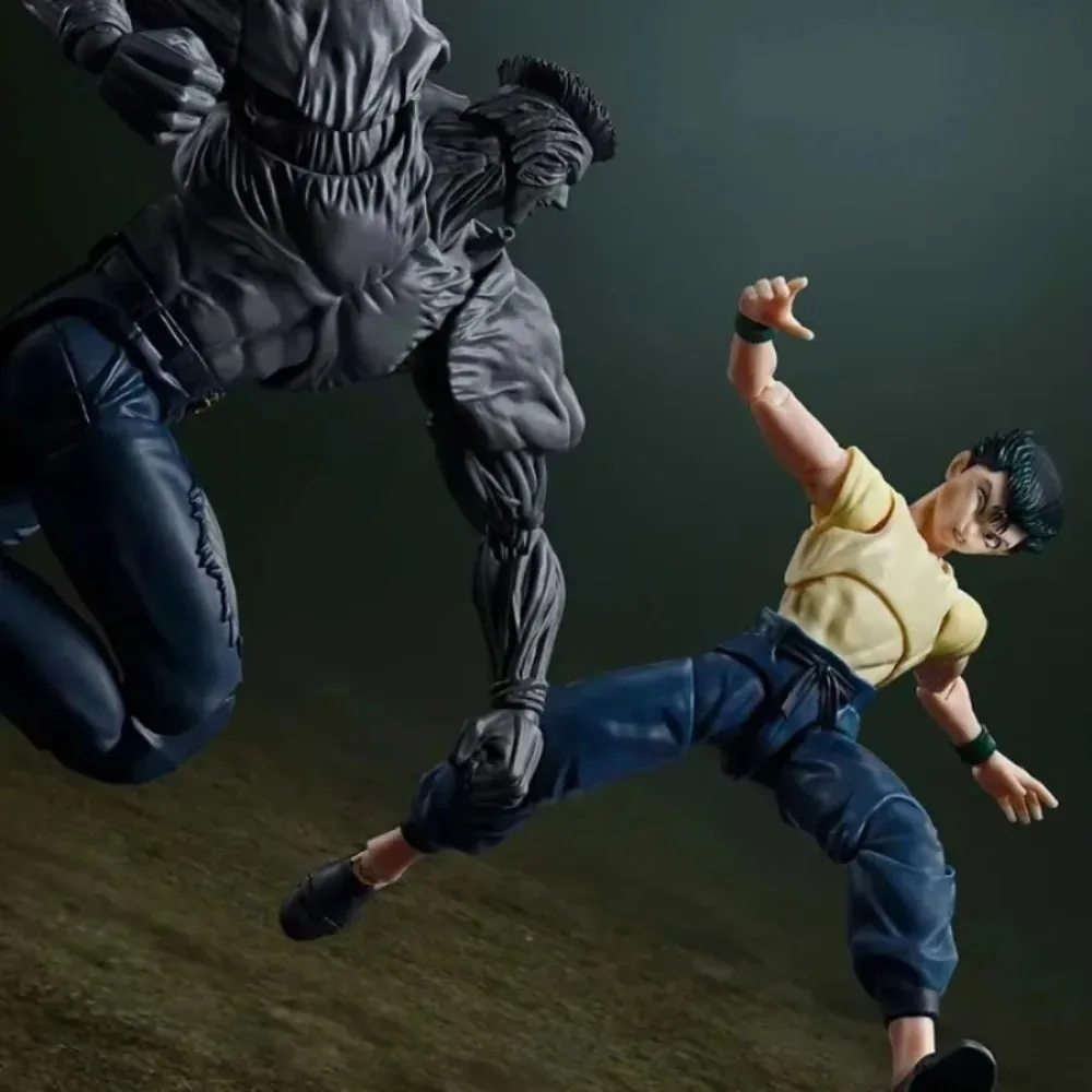 bandai-officiel-authentique-en-stock-yuyu-hakusho-modeles-de-figurines-shf-yuusuke-urameshi-younger-toguro-100-figurine-d'action-anime-cadeaux