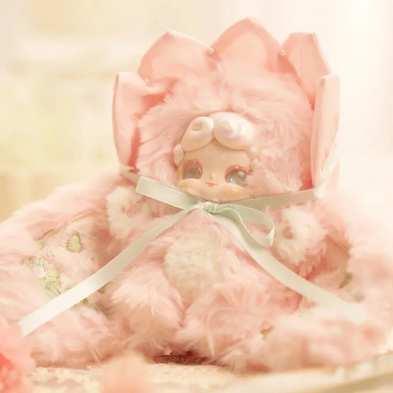 

LuckyDeerNai Break In The Flower Series Blind Box Bunny Vinyl Plush Pendants Mystery Box LuckyDeerNai Doll Blindbox Surprise Toy
