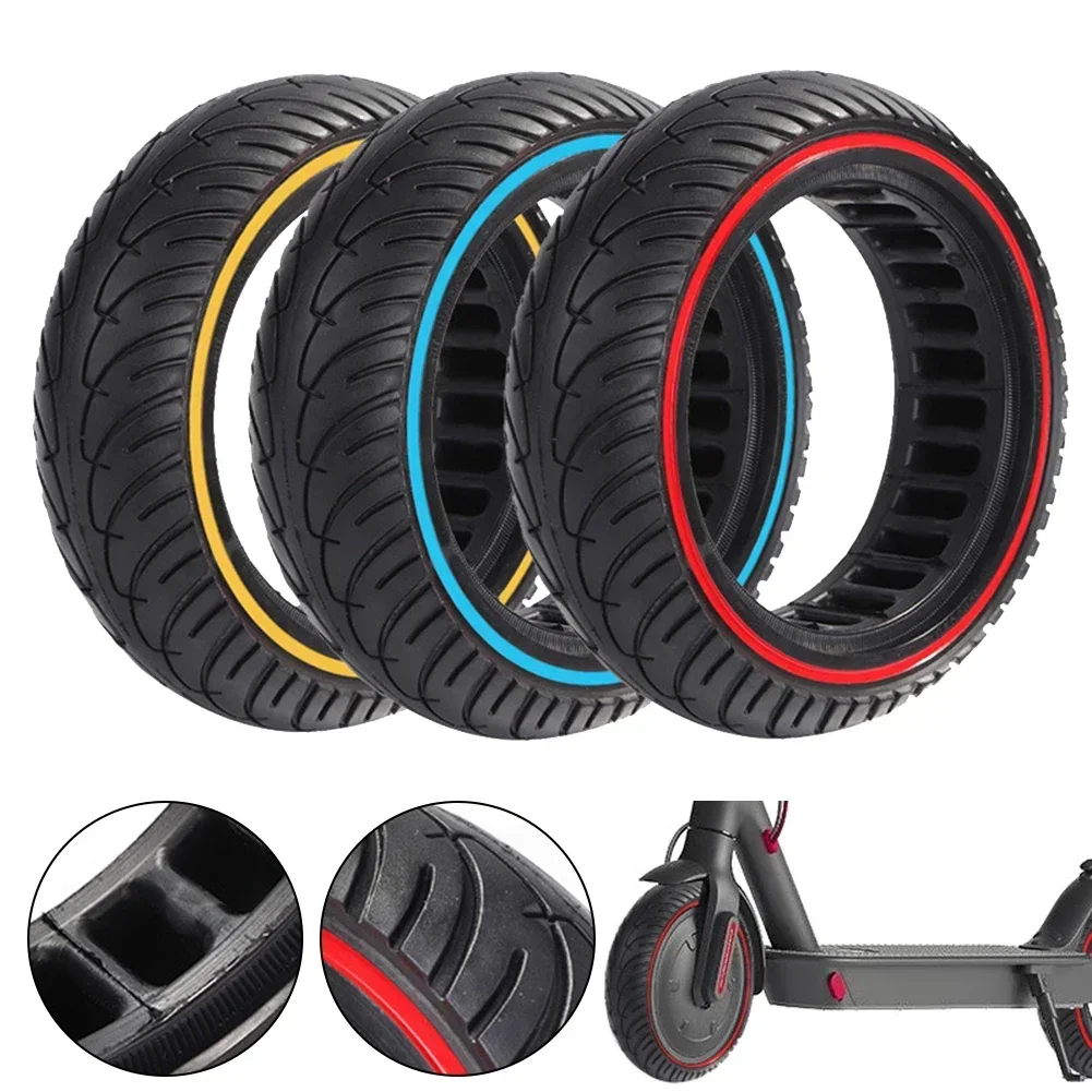 

8.5x2 Inch Electric Scooter Solid Tire 50/75-6.1 Shock Absorber Damping Rubber Tire For Xiaomi For M365/Pro Kickscooter Parts