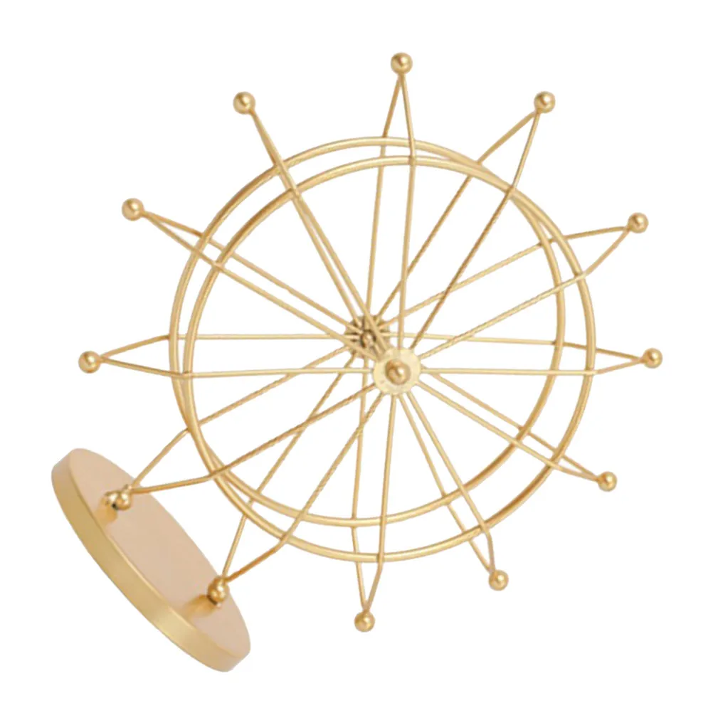 

Современное декоративное колесо обозрения: креативное украшение для дома, настольная коллекция, высококачественный материал, не требует сложной сборки