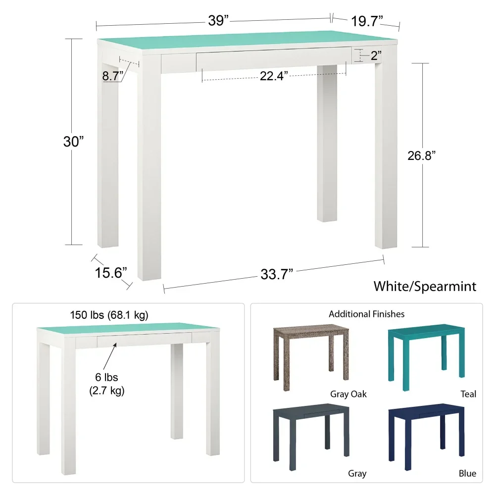 2023 nuova scrivania per Computer Parsons con cassetto