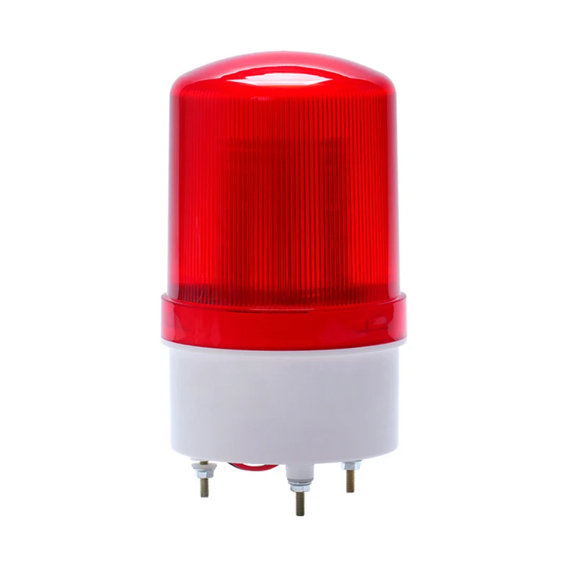 LED-1101J sound and light 220V alarm strobe high decibel signal alarm light ED flashing rotating warning light