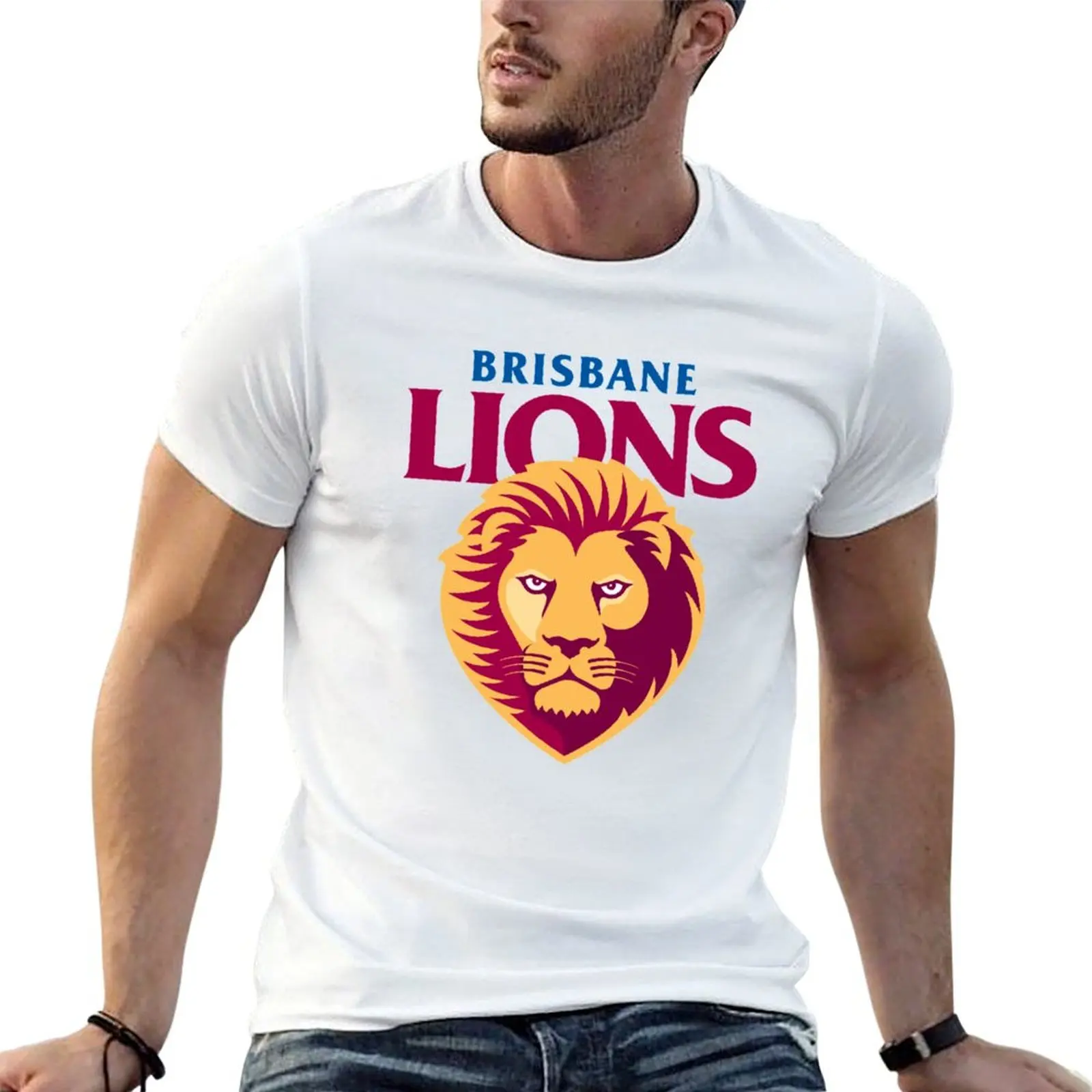 Campeonato dorado de 2020 camisa de lujo 100% la camiseta-leones-t verano hombres Camiseta de algodón marca hombre