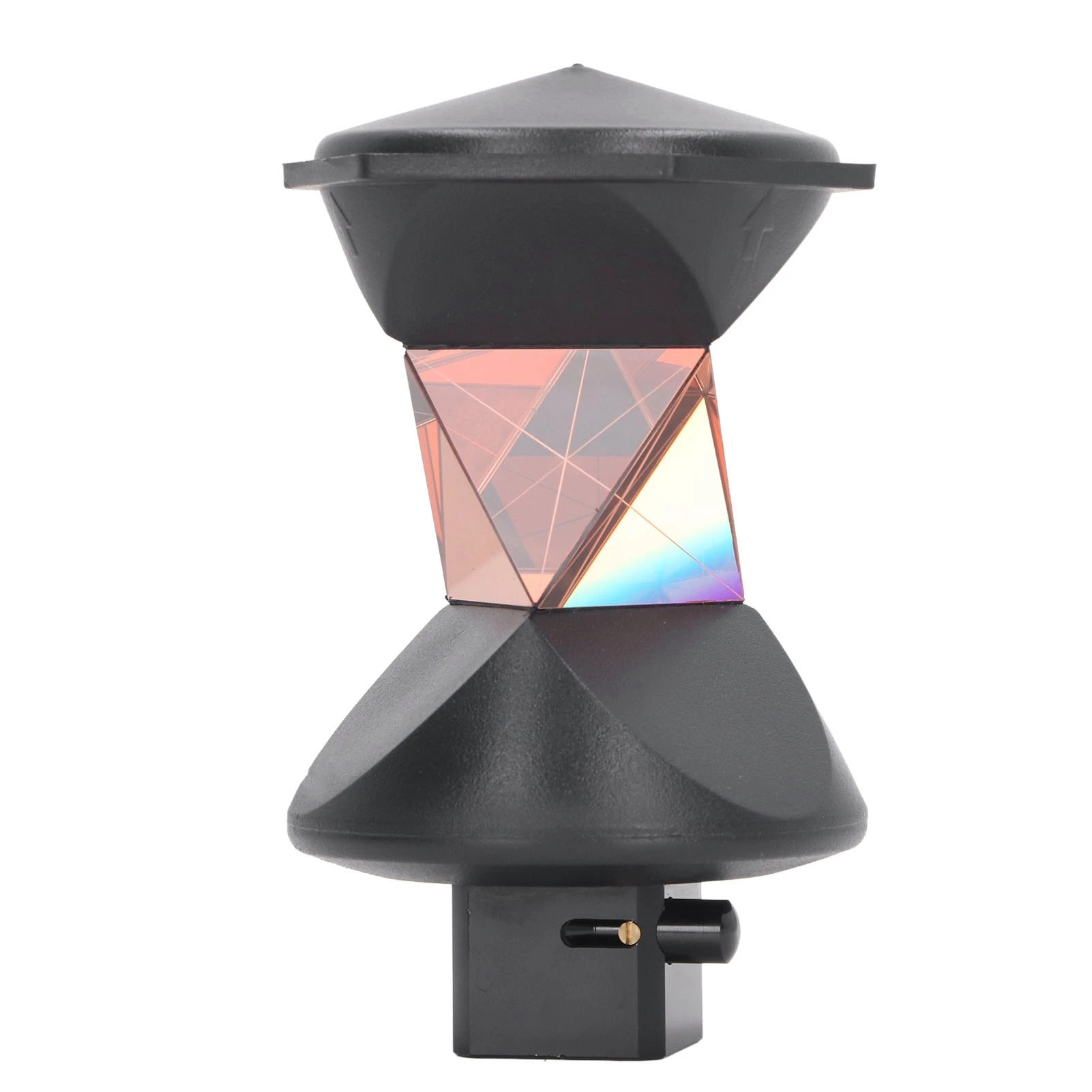 360 °   ปริซึมสถานีรวมสากล 6 ปริซึมเชื่อมต่อ 1 นิ้วเส้นผ่านศูนย์กลางที่มีประสิทธิภาพ K9 แก้วสถานีรวมปริซึมสามเหลี่ยมสำหรับ GRZ4