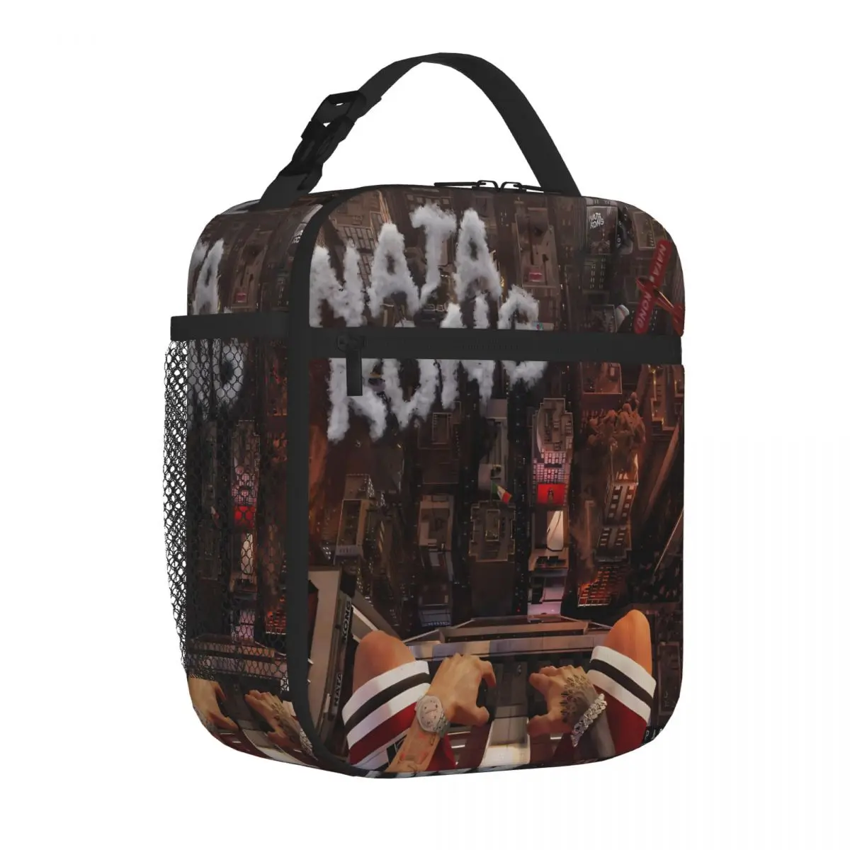 Bestselling Natanael Cano NataKong Albums Slim Fit Sports Lunch Bag Office Break Student Lunch Bag