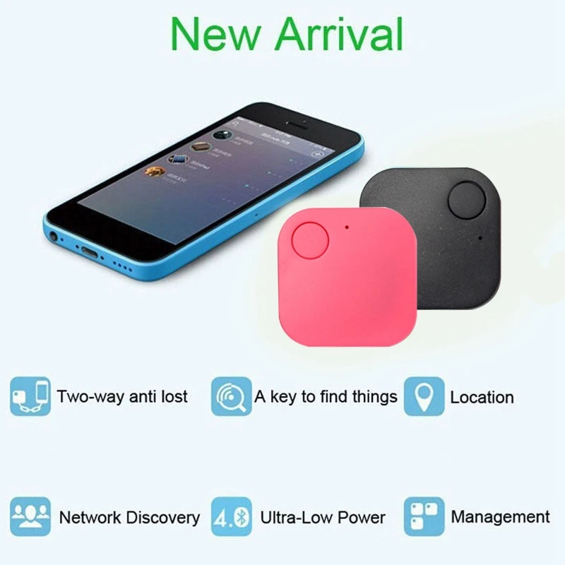 บลูทูธสมาร์ทแท็ก Finder Tracer เด็กสัตว์เลี้ยง GPS Locator กระเป๋าสตางค์ Key Tracker