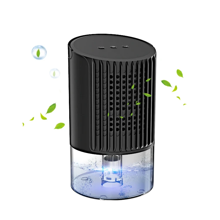 Dehumidifier Automatic Shut Off Full Seven Colors Home Basement 1 Liter Water Tank Mini Air Dehumidifier