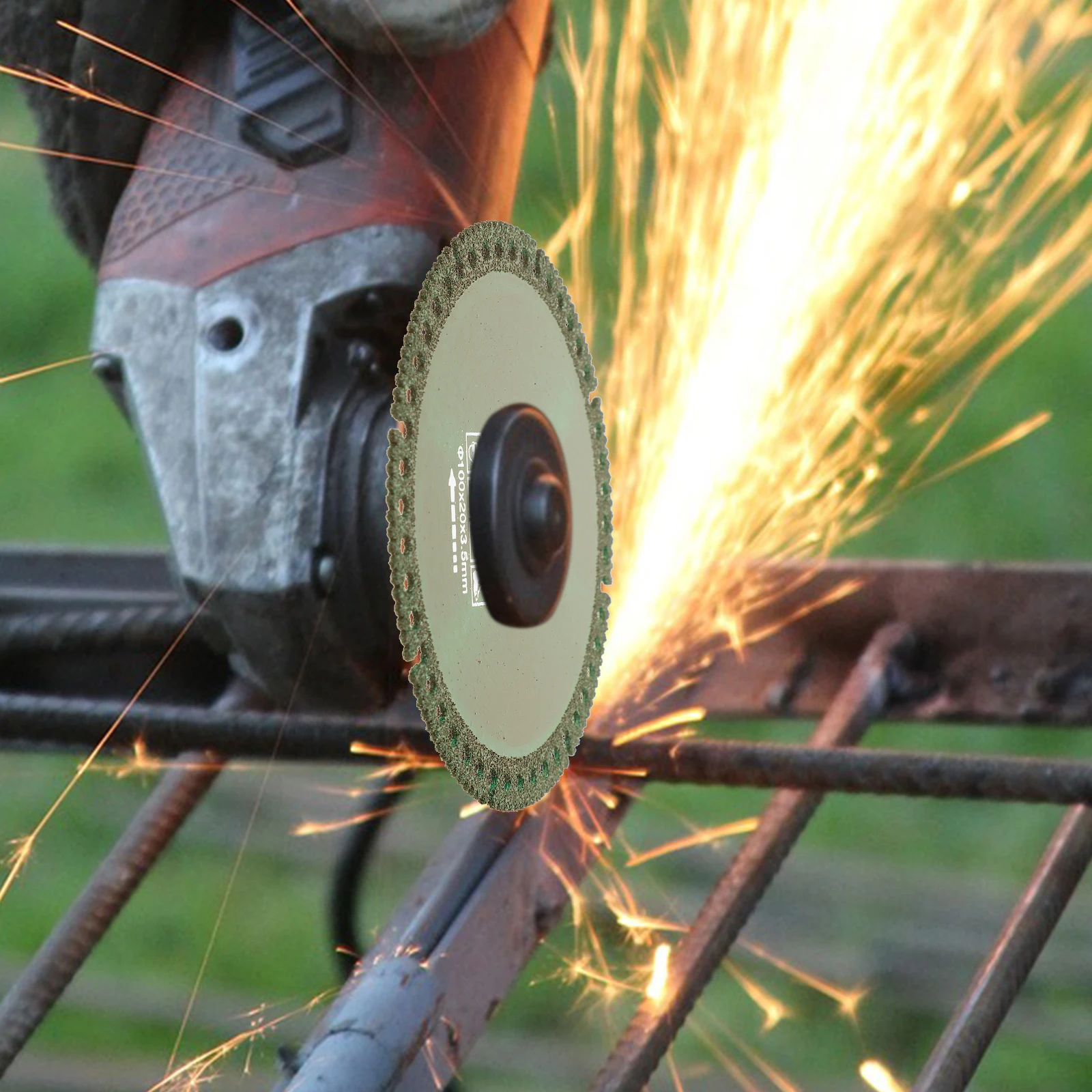 

5 Pcs Cutting Blade Discs for Ceramic Metal Diamond Circular Saw Wheel Word Efficient Cutting Tool Compatible