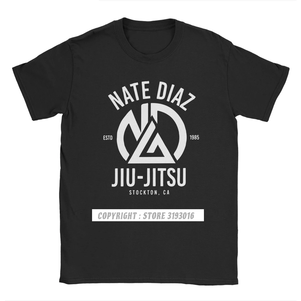 New Arrival Men T Shirts Nate Diaz MMA Nate Sport Stockton Brothers Fighter Boxing Tshirts Best Gift Camisas Hombre Clothing