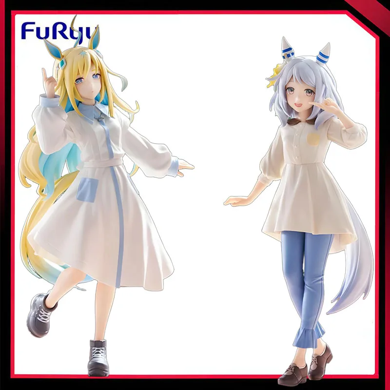 

In Stock Original FuRyu Trio-Try-iT Pretty Derby Neo Universe Hishi Miracle PVC 21CM Anime Action Figures Model Collection Toy
