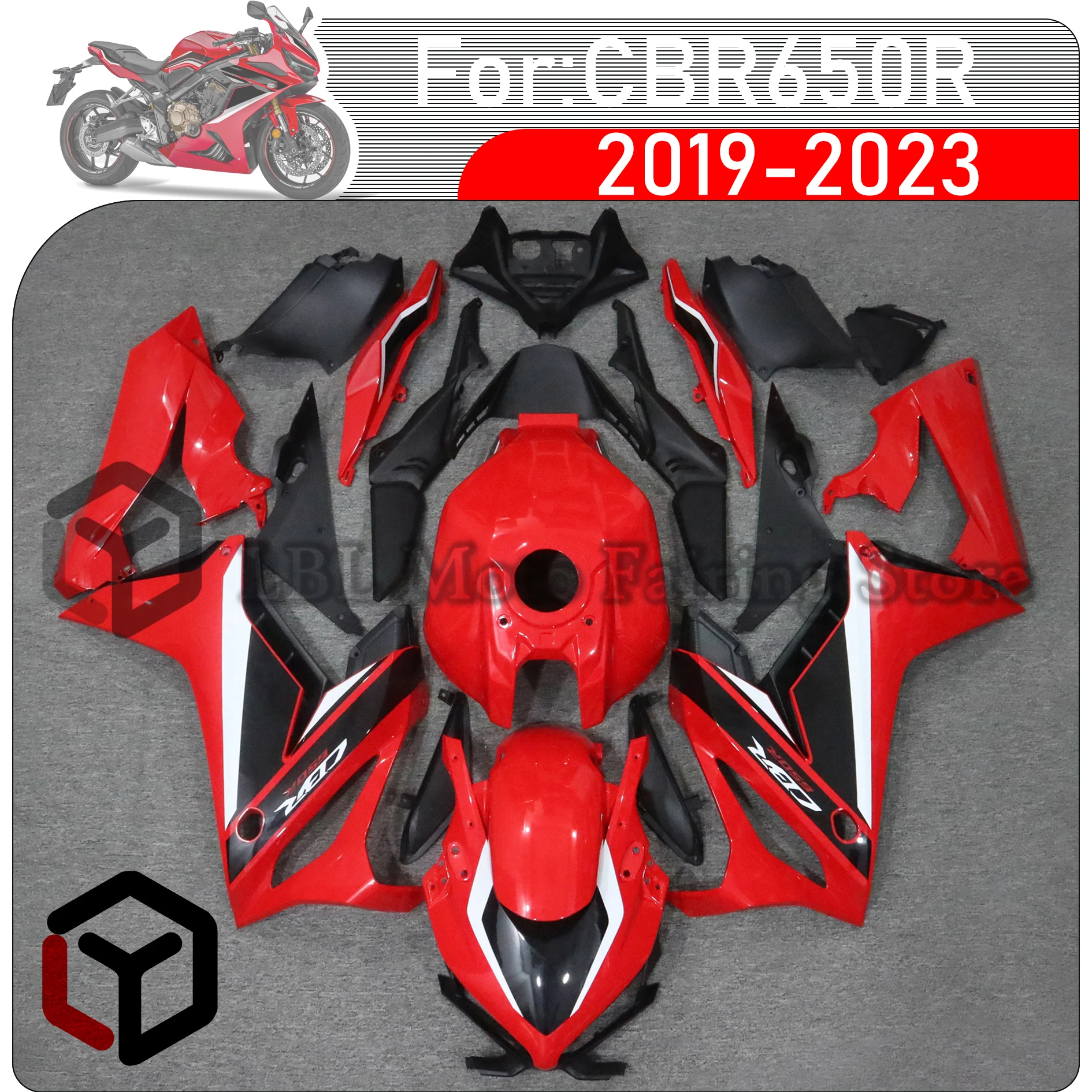 

Motorcycle Fairings Kit Fit For HONDA CBR650R CBR 650R CBR650 R 2019 - 2023 Bodywork Set High Quality ABS Injection Full Fairing