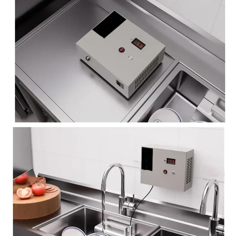 Elettrodomestici Lavastoviglie ad ultrasuoni automatico Canti commerciali Ristoranti di ristorazione Piccole lavandini da ristorante ad ultrasuoni facili