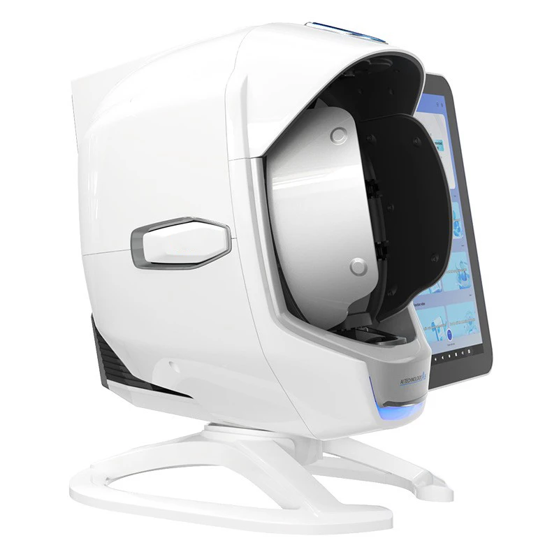 Huiddetector, spectrale afbeelding, huidtesten, gezichtsanalysesinstrument, gebruikt in schoonheidssalons
