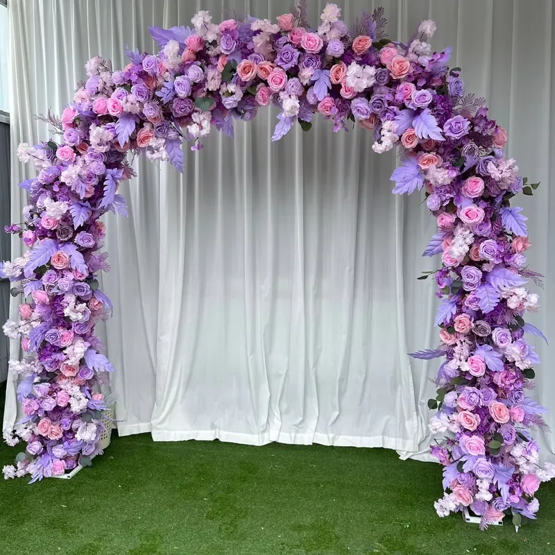for Indoor Outdoor Wedding Decoration Arches Event Flower Arch Decorative Party Supplies Background