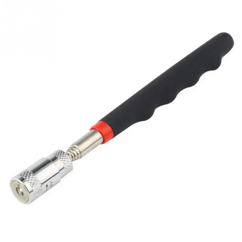 1pc Universal Magnet Strong Suction Telescopic Extension Rod with Lights pickup for Suction screw, nut tools, suction rods tools