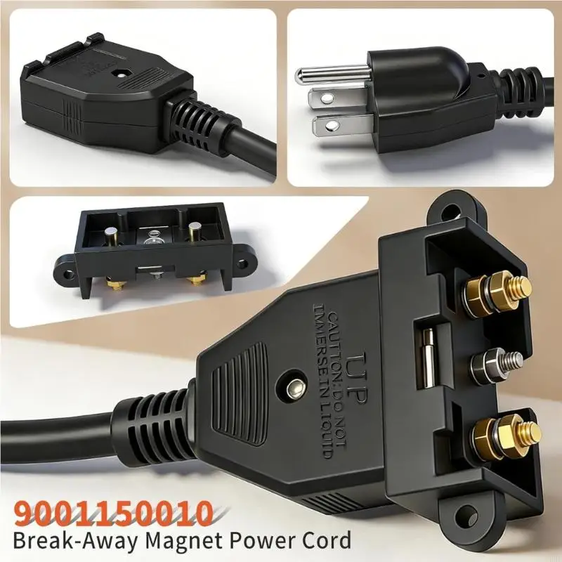 実用的な-15a-125v-切断可能電源ケーブル安全切断電源コード