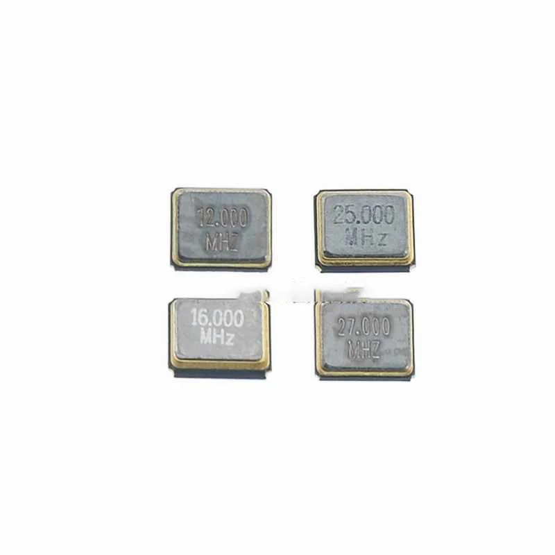 3225 Surface Mount Quad-Terminal Passive Crystal Oscillator 24/25/26/27/27.12/30/32/40/48 MHz Quartz