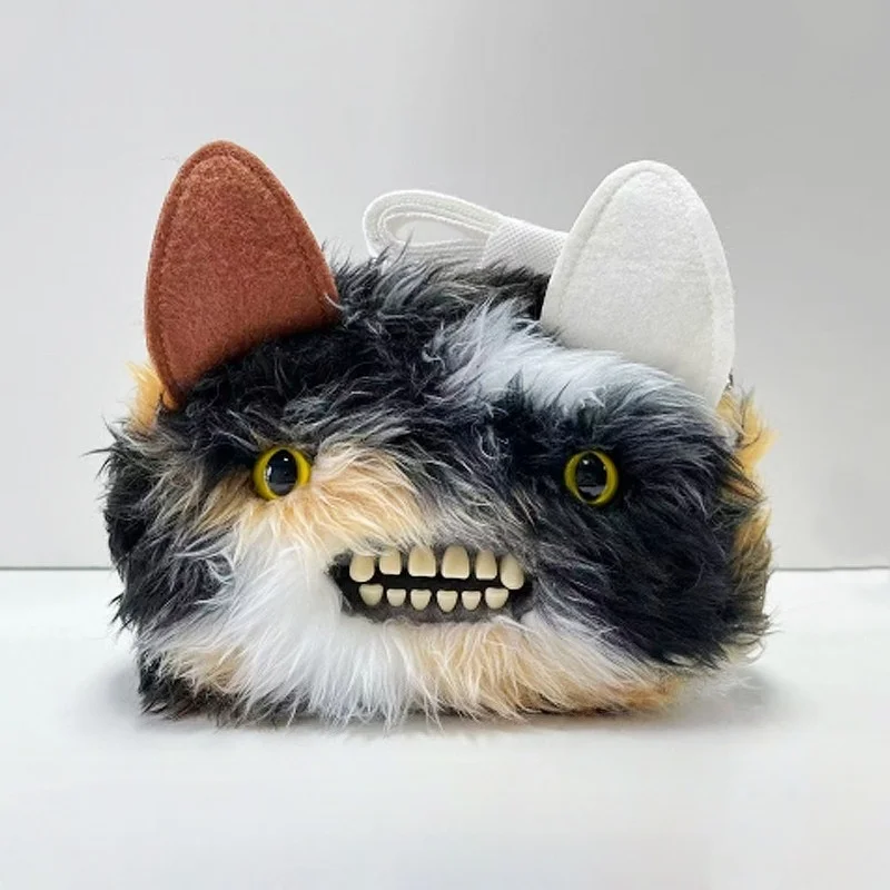 

New Original Fuggler Funny Ugly Monster Crossbody Bag Pink Cat Kawaii Plush Bag Fashion Daily Outdoor Travel Shopping Toys Gifts