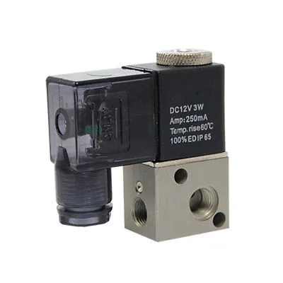 DC 12V 3-ways 2 Positions Solenoid Control Valve 3V1-06