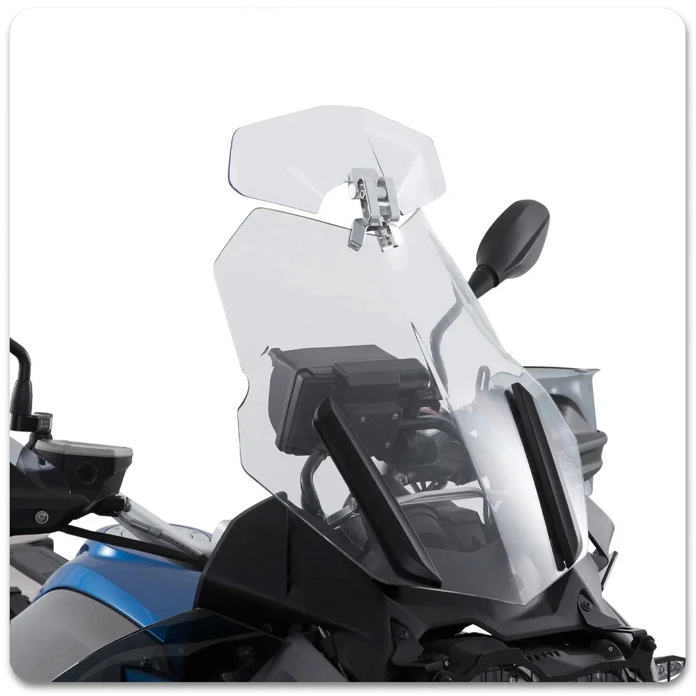 R1300GS Motorcycle Windshield Deflector Adjustable Heighten Extension Windscreen For BMW R1200GS R1300GS ADV 2023 2024
