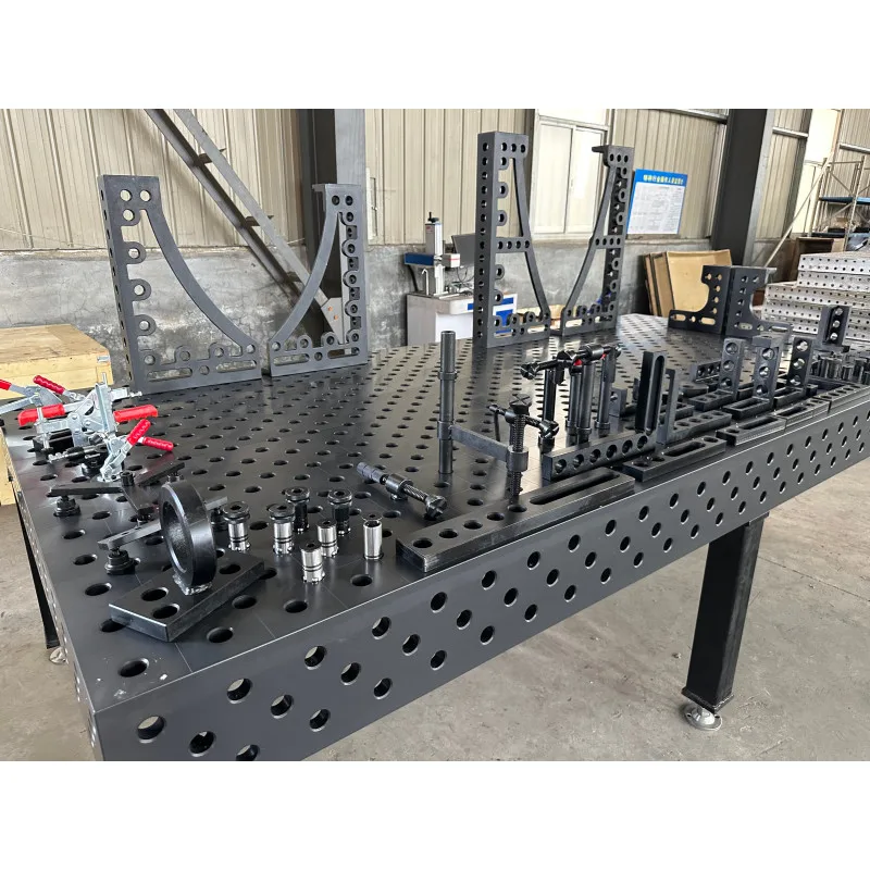 Cast iron welding table 3D welding table with all accessories steel welding equipment