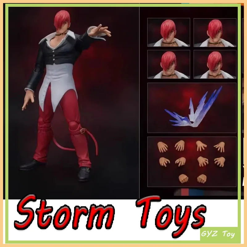 Storm Toys Skkf-03 Iori Yagami Anime Action Figure Soldier Figurine Full Set Ko Collectible Model Statue Toy Kids Christmas Gift