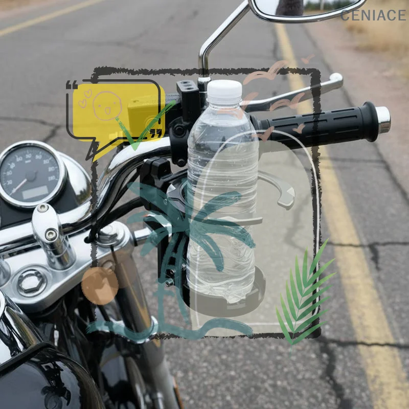 Universal Motorcycle Bicycle Cup Holder Drink: Electric Scooters