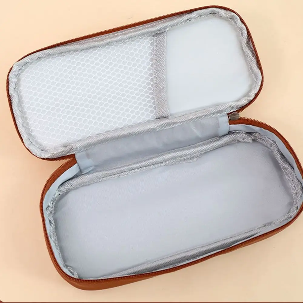 New PU Capybara Pen Bag Cute Large Capacity Cartoon Capybara Pencil Bag Capybara Pen Box Student Stationery Stationery Box