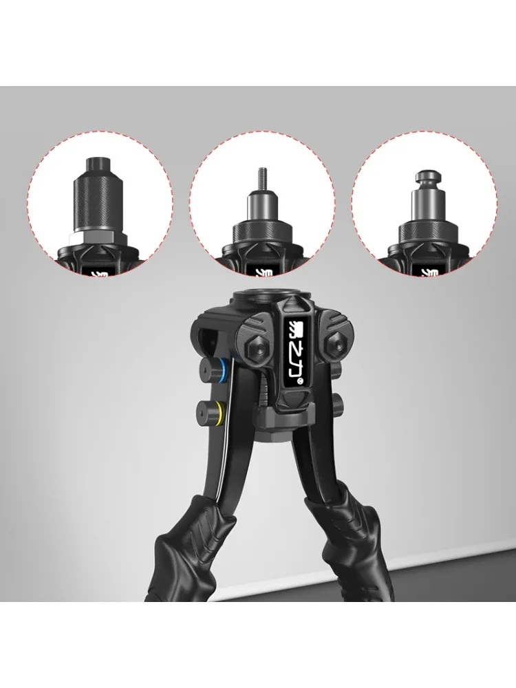 Pistola remachadora Manual, abridor de agujeros con tapa, herramientas pequeñas para el hogar, pistola de clavos con núcleo