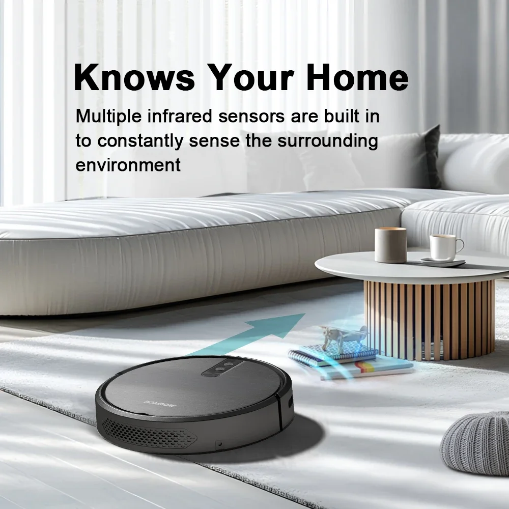 Essere adatto per Robot aspirador inteligente, barredora de 3600PA, área de navigazione inalámbrica con recarga automática en el ma