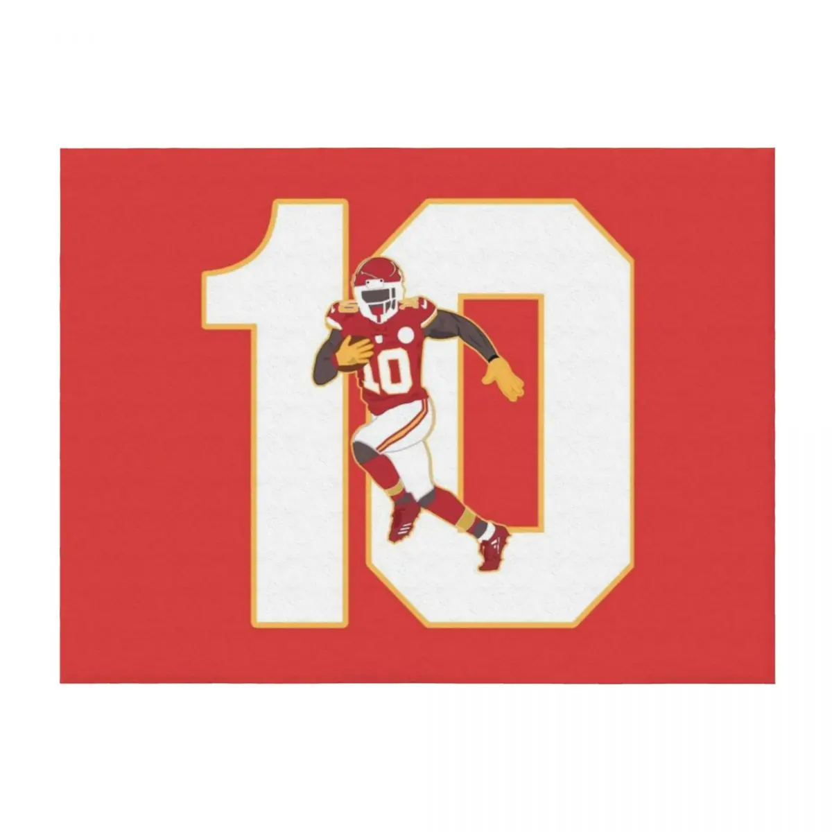 

Tyreek Hill Throw Blanket For Sofa Thin warm winter For Decorative Sofa Luxury Brand Blankets