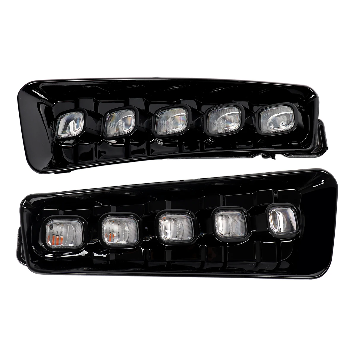 Front Bumper Turn Signal LED Fog Lights DRL Lamps For Ford F150 F-150 Raptor