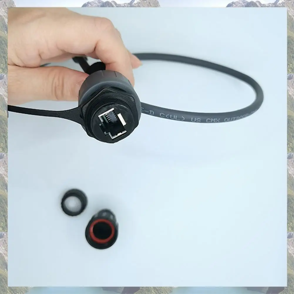 2025 New-For Starlink V2/Gen 2 Connector SPX To RJ45 Waterproof Connector Female Adapter Internet Extension Cable Dishy Router