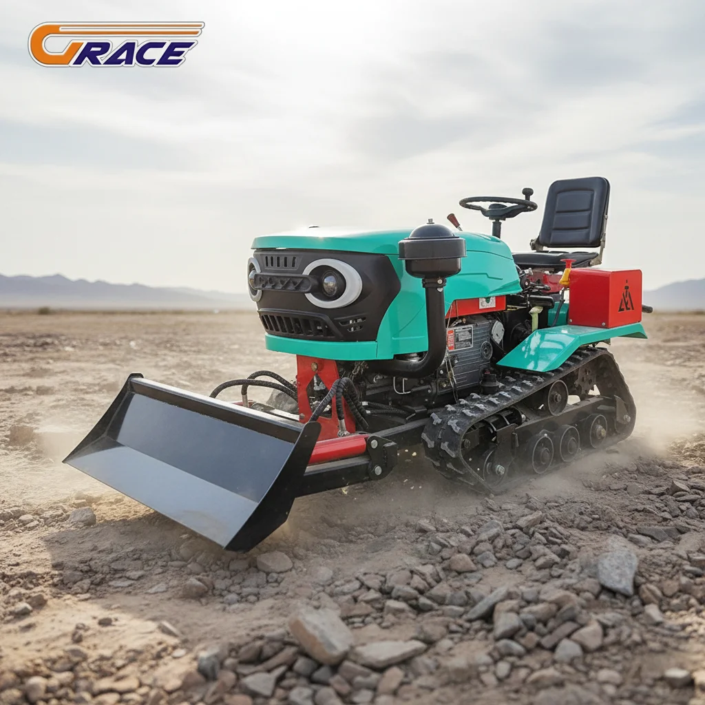 

35hp Diesel Crawler Tractor 2025 New Multifunctional Farm Machine with Breaker Shovel Loader ISO CE EPA Certified