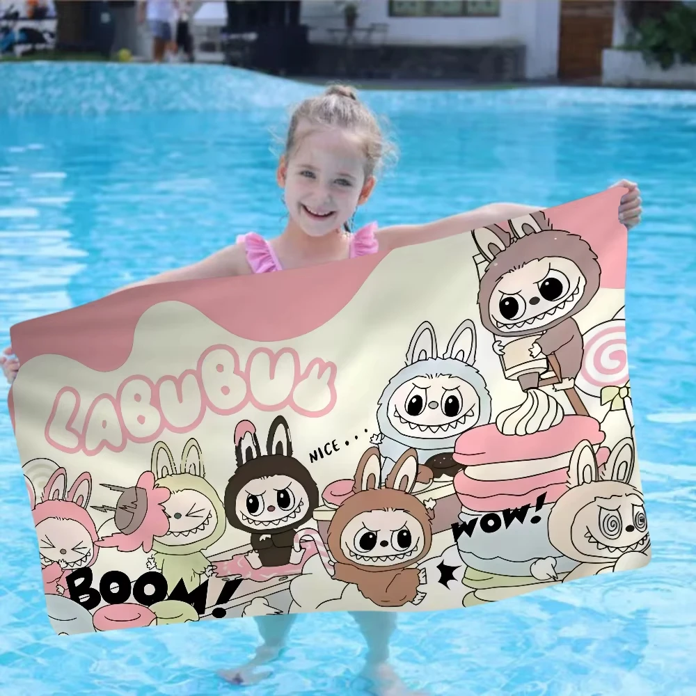 MINISO authorized cartoon cute outdoor beach seaside microfiber beach towel absorbent quick-drying soft yoga swimming vacation m