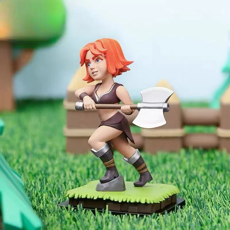 

Статуэтка Короля-Варвара из игры Clash Clash: Королевская война, ручная работа, настольное украшение, игровая периферия
