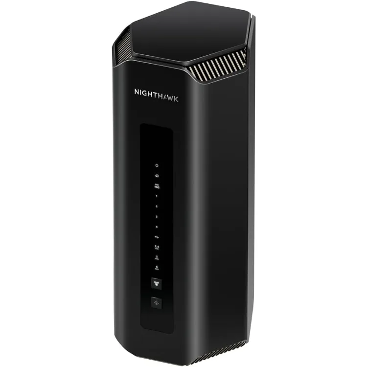 Trójzakresowy router WiFi Nighthawk 7 (RS700S) — prędkość bezprzewodowa BE19000 (do 19 Gb/s) — port 10 Gig — zasięg do 3,500 mkw.ft.