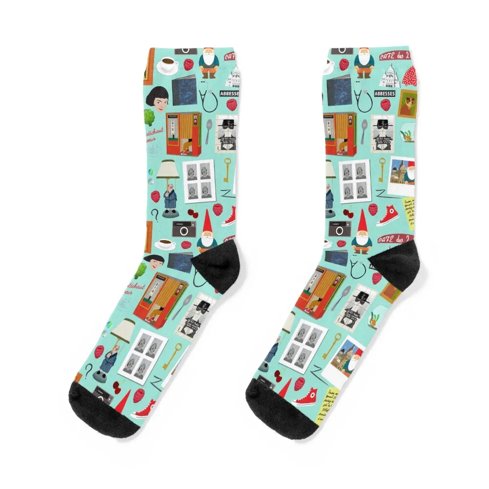

Amelie Socks Stockings crazy Christmas sheer Socks For Women Men's