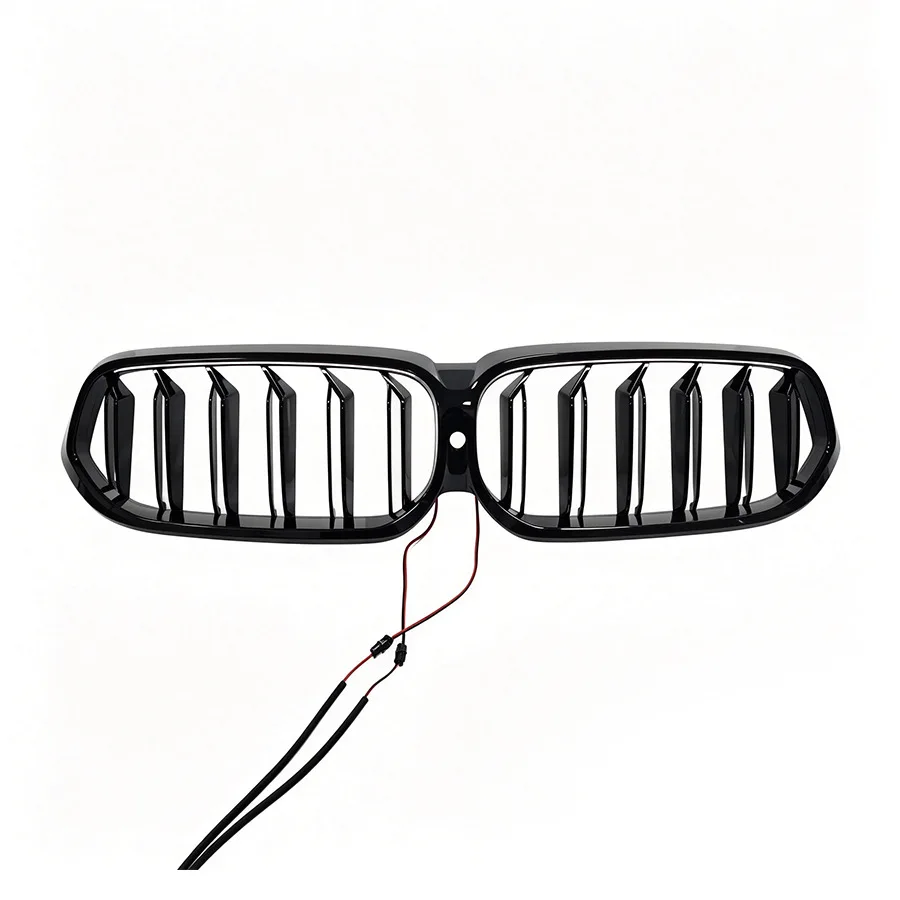 Front Grille For BMW 6 Series GT G32 2021-2026 Double-line model,built-in glowing LED grille replacement installation Racing