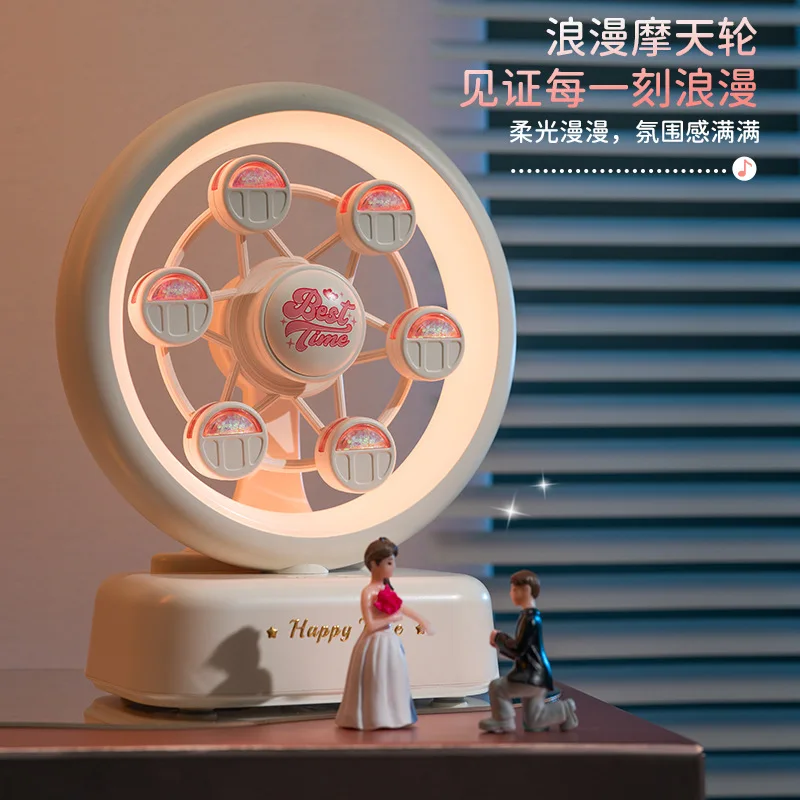 

Колесо обозрения Bluetooth динамик музыкальная шкатулка подарочный ночник