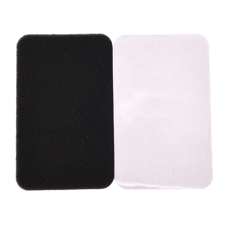 2 قطعة 75x120 مللي متر مربع واجهة وسادة إسفنجة تلميع مجموعة لتلميع الرملي الخشب جدار المعادن سمك 10 مللي متر