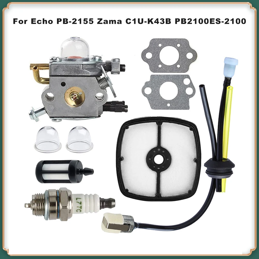 

Carburetor for Echo PB-2155, PB2100, ES-2100 Blower - Model Zama C1U-K43B